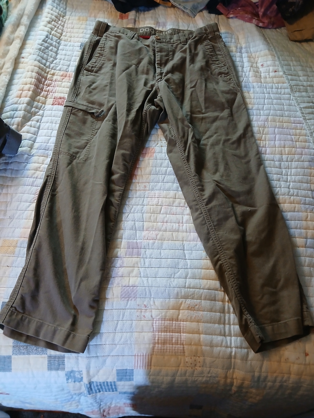 Dockers Olive Green Men's Cargo Pants